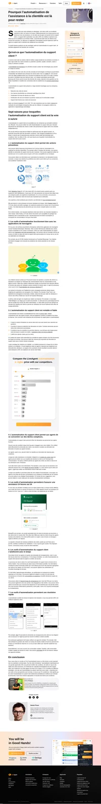 L'automatisation du support client vous aide à offrir une meilleure expérience client. Lisez notre article et découvrez comment vous pouvez bénéficier de l'automatisation du support client.