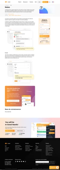 Tirez parti des notes dans LiveAgent. Laissez une note à l'intérieur des tickets pour vos agents, qu'eux seuls peuvent voir. Partagez les progrès et les mises à jour.