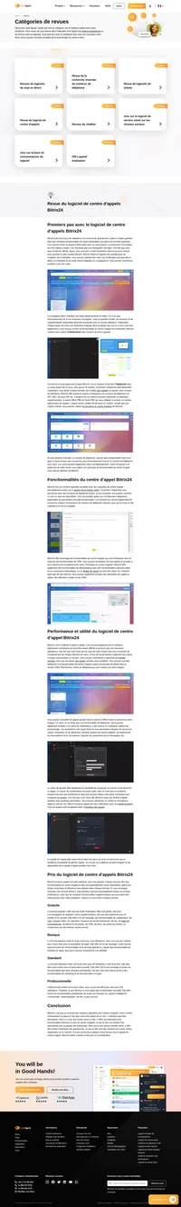 Découvrez des avis détaillés sur les meilleurs logiciels de service client, chat en direct, centre d'appels, CRM et plus sur LiveAgent.