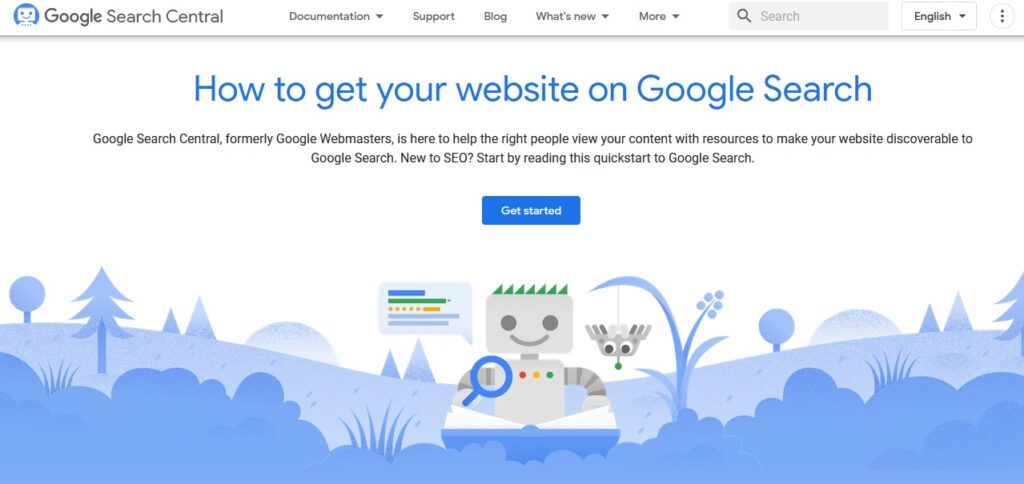 Google’s search central