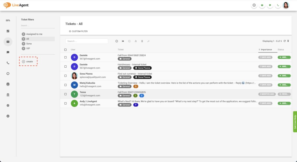 Comment puis-je créer des filtres personnalisés ? - App - Uploads - 2021 - 08 - Create Filter.png