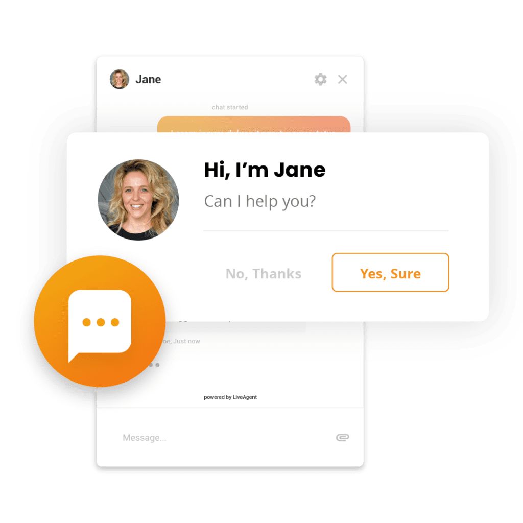 Mise en œuvre du chat en direct - LiveAgent