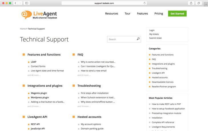 exemple_de_portail_client_liveagent_1 Exemple de portail client sur LiveAgent