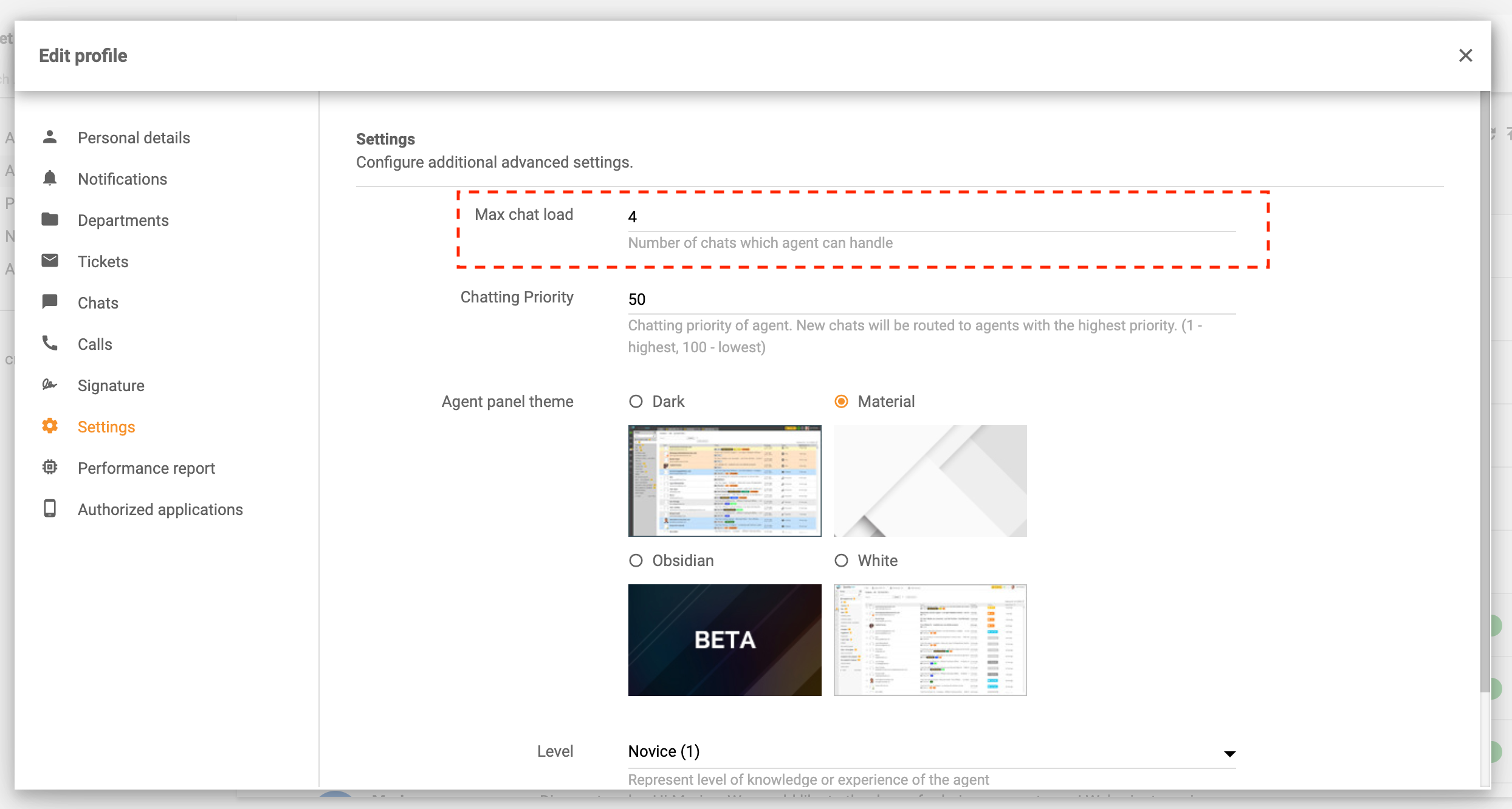 Chargement-maximal-des-tickets-par-chat-LiveAgent