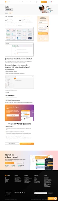 Fieber propose aux entrepreneurs des services d'Internet, de téléphonie et de services cloud. Découvrez l'intégration de hallo, dans LiveAgent.