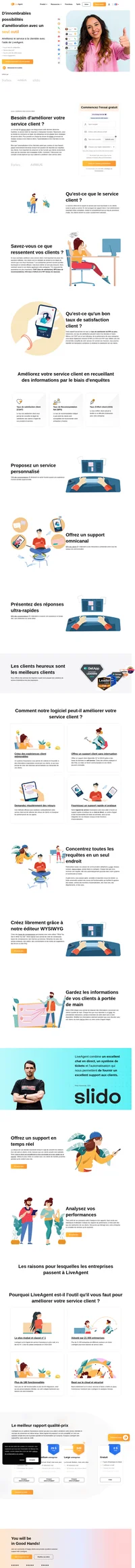 Améliorez votre service client grâce à des fonctionnalités de service d'assistance qui vous aideront à personnaliser vos communications et fournir des réponses rapides à vos clients.