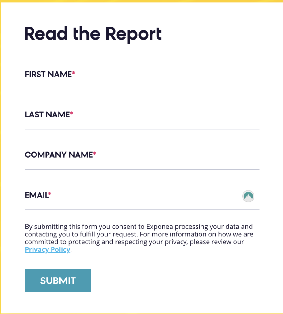 Rapport réservé Exponeas
