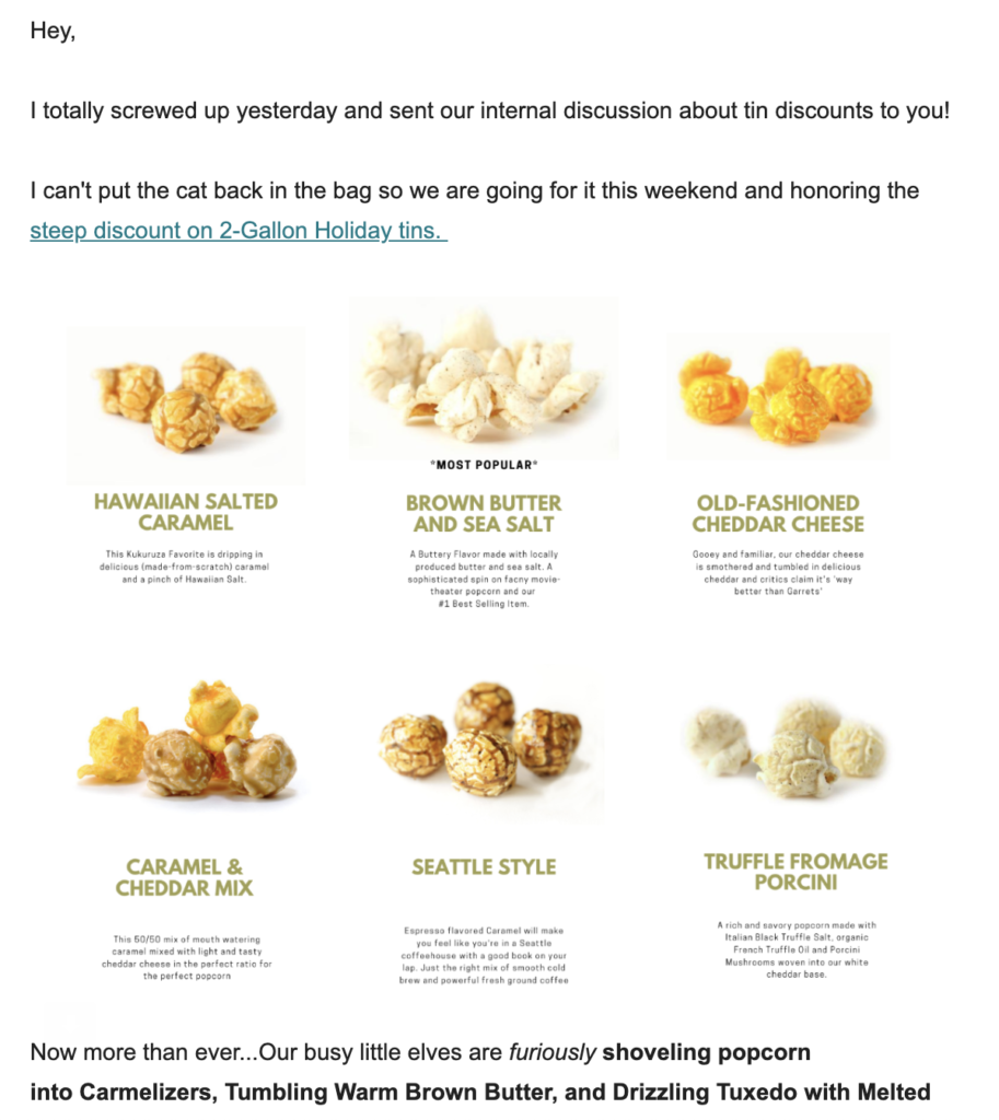 Modèle de mail d'excuses Kukuruza