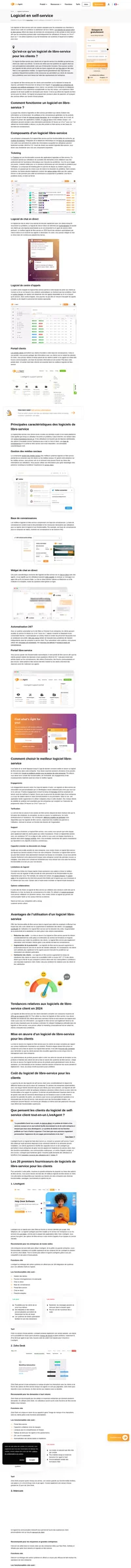 Le logiciel de libre-service client de LiveAgent élargira vos capacités d'assistance. Permettez à vos clients de résoudre eux-mêmes leurs problèmes 24 heures sur 24, 7 jours sur 7.