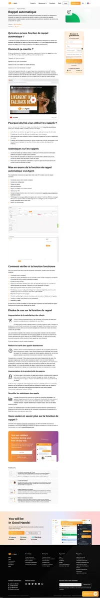 Permettez à vos clients de demander un rappel et améliorez leur expérience de l'assistance grâce à votre centre d'appel virtuel/bureau d'assistance multicanal.