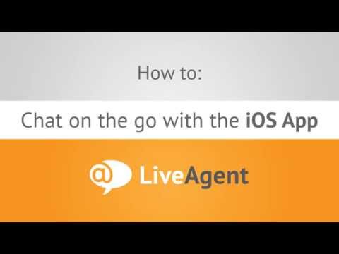 Youtube video: How to Chat on the go with LiveAgent iOS app www.liveagent.com