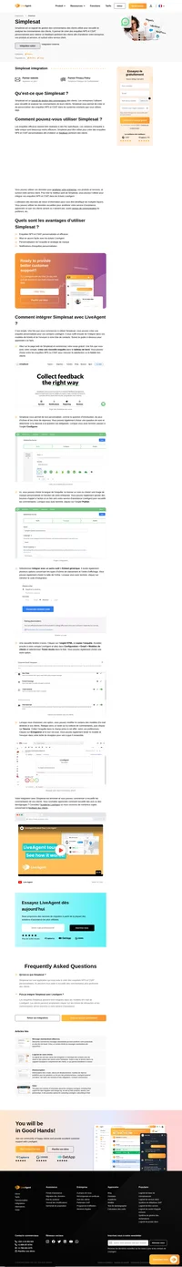 Simplesat peut vous aider à recueillir les commentaires des clients de manière plus efficace et plus fiable avec des enquêtes NPS et CSAT personnalisées.