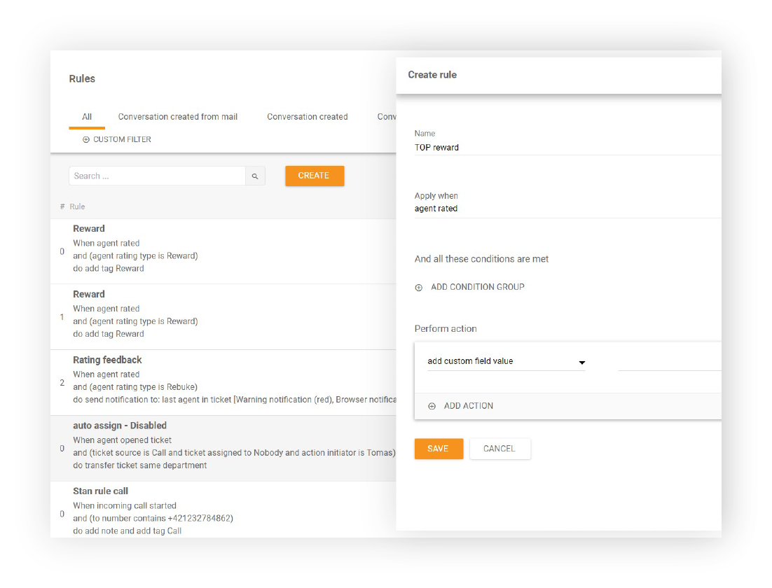 Création-de-règles-dans-LiveAgent